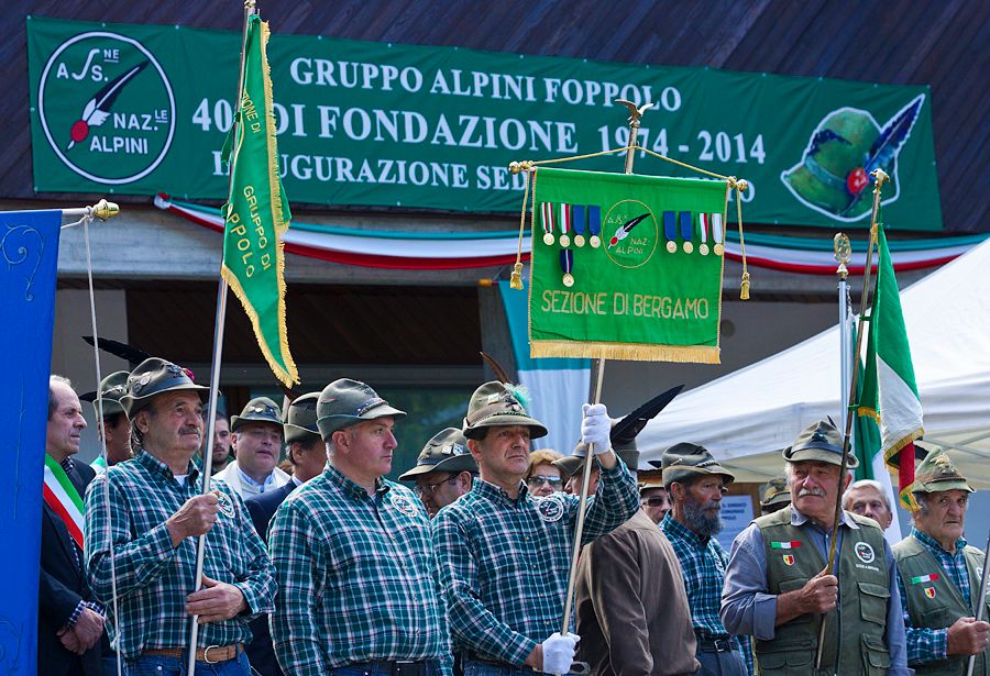 Logo associazione Gruppo Alpini Foppolo